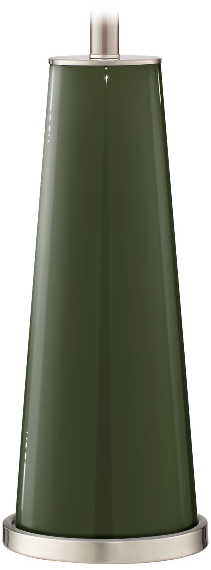 Color Plus Leo 29 1/2" Secret Garden Green Glass Table Lamps Set of 2