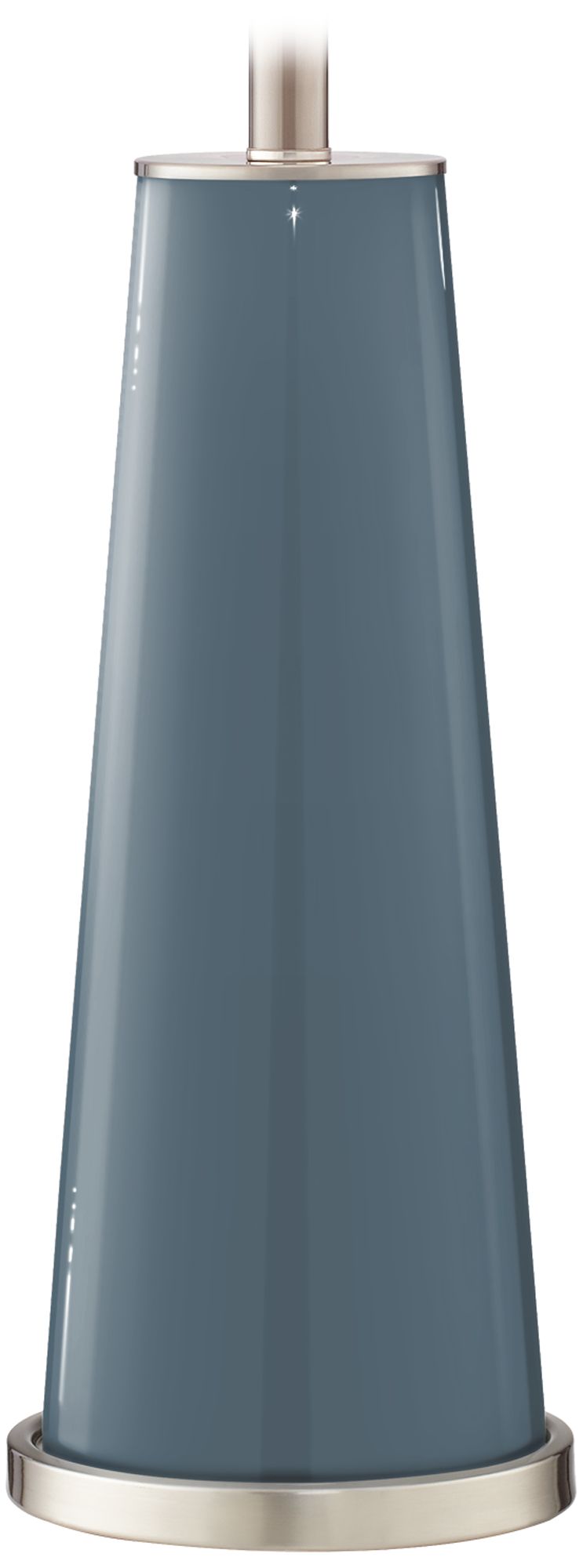 Color Plus Leo 29 1/2" Modern Smoky Blue Table Lamps Set of 2