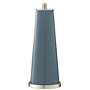 Color Plus Leo 29 1/2&quot; Modern Smoky Blue Table Lamps Set of 2