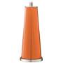 Color Plus Leo 29 1/2&quot; Celosia Orange Glass Table Lamps Set of 2