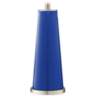 Color Plus Leo 29 1/2&quot; Dazzling Blue Glass Table Lamps Set of 2