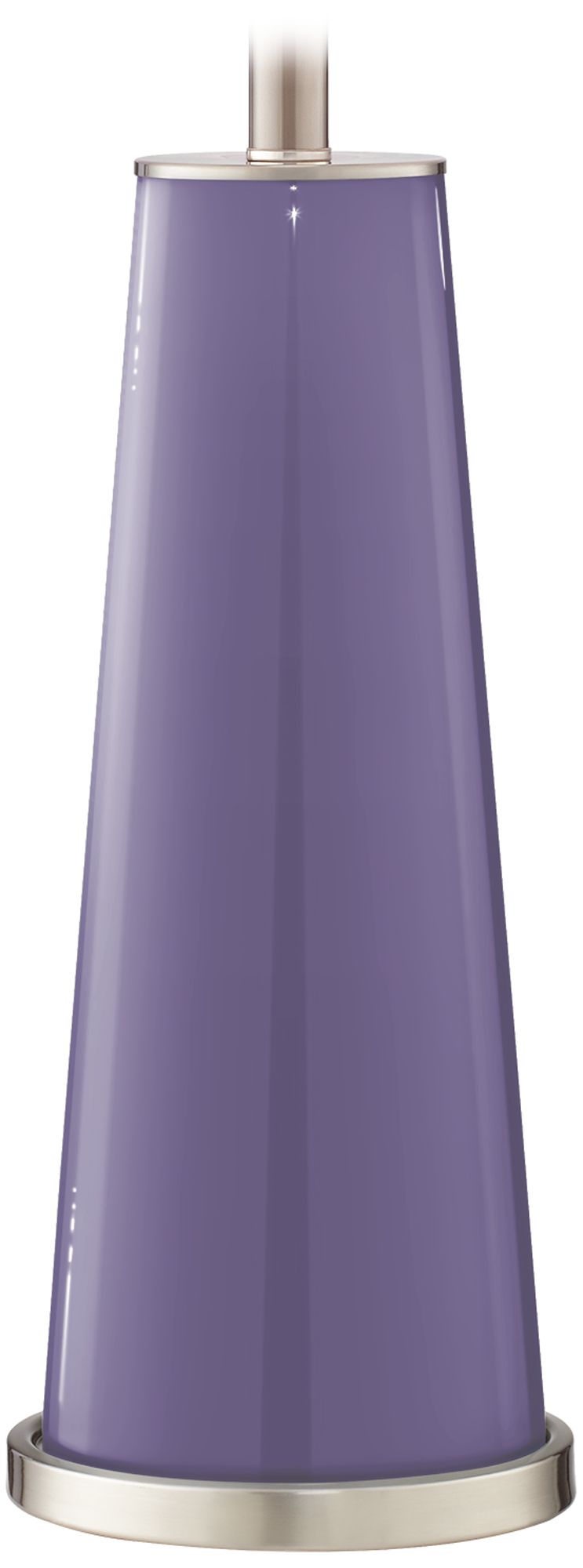 Color Plus Leo 29 1/2" Purple Haze Glass Table Lamps Set of 2