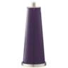 Color Plus Leo 29 1/2&quot; Quixotic Plum Purple Table Lamps Set of 2