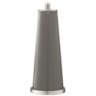 Color Plus Leo 29 1/2&quot; Gauntlet Gray Glass Table Lamps Set of 2