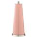 Color Plus Leo 29 1/2&quot; Mellow Coral Pink Glass Table Lamps Set of 2