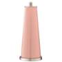 Color Plus Leo 29 1/2&quot; Mellow Coral Pink Glass Table Lamps Set of 2