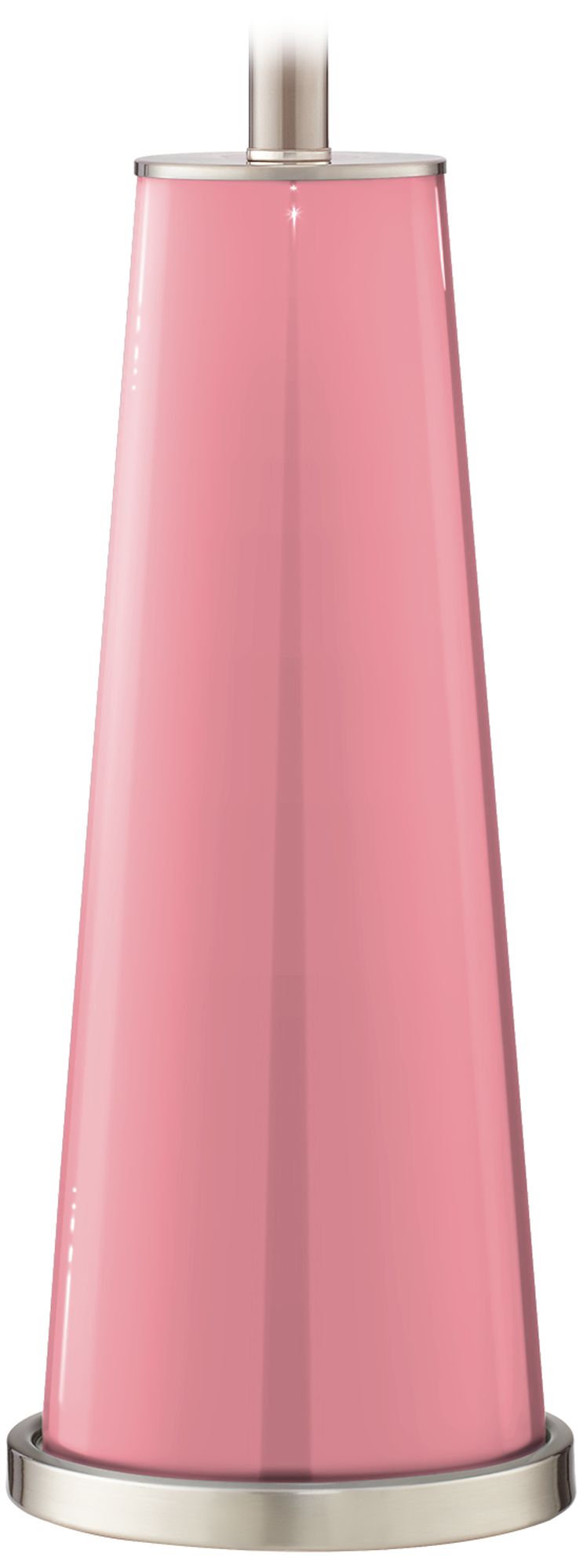 Color Plus Leo 29 1/2" Haute Pink Glass Table Lamps Set of 2