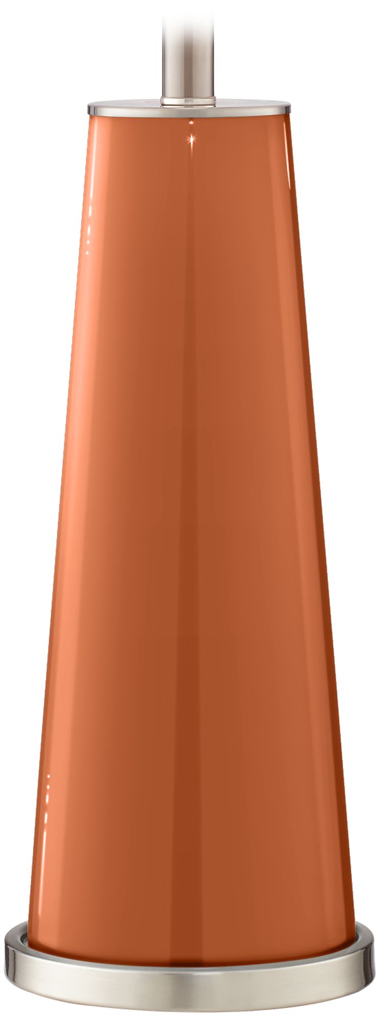 Color Plus Leo 29 1/2" Modern Robust Orange Table Lamps Set of 2