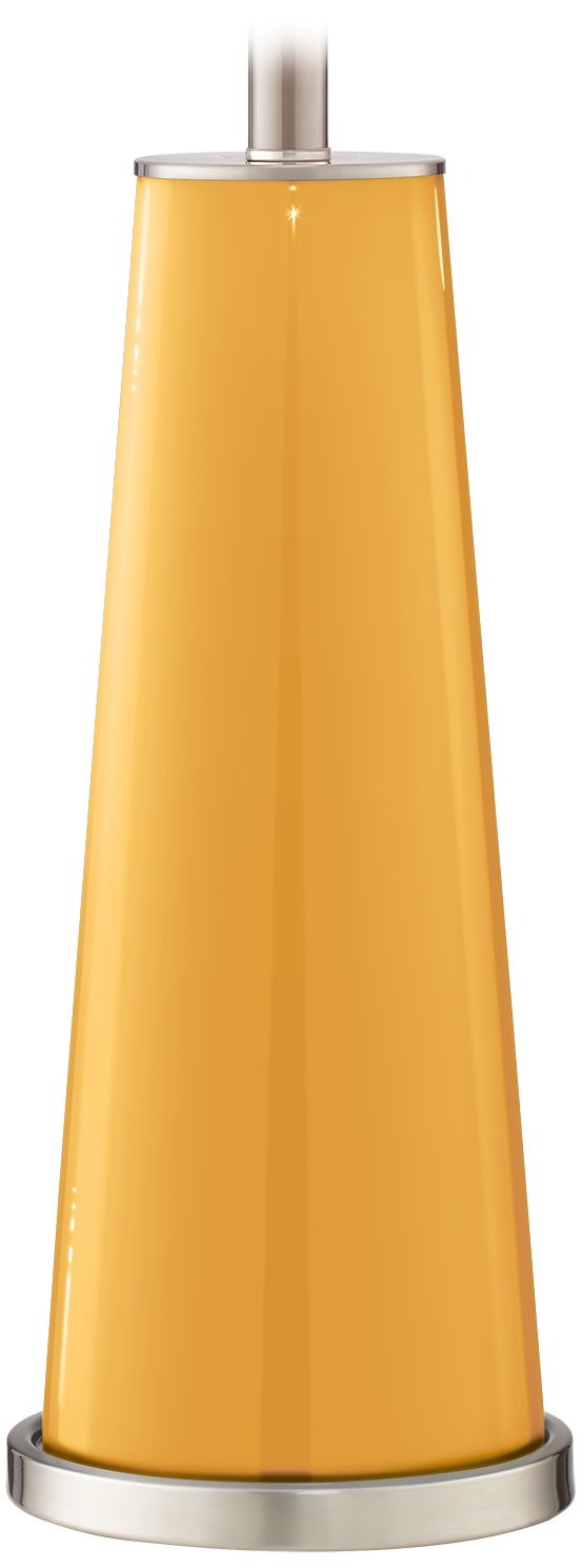 Color Plus Leo 29 1/2" Modern Marigold Yellow Table Lamps Set of 2
