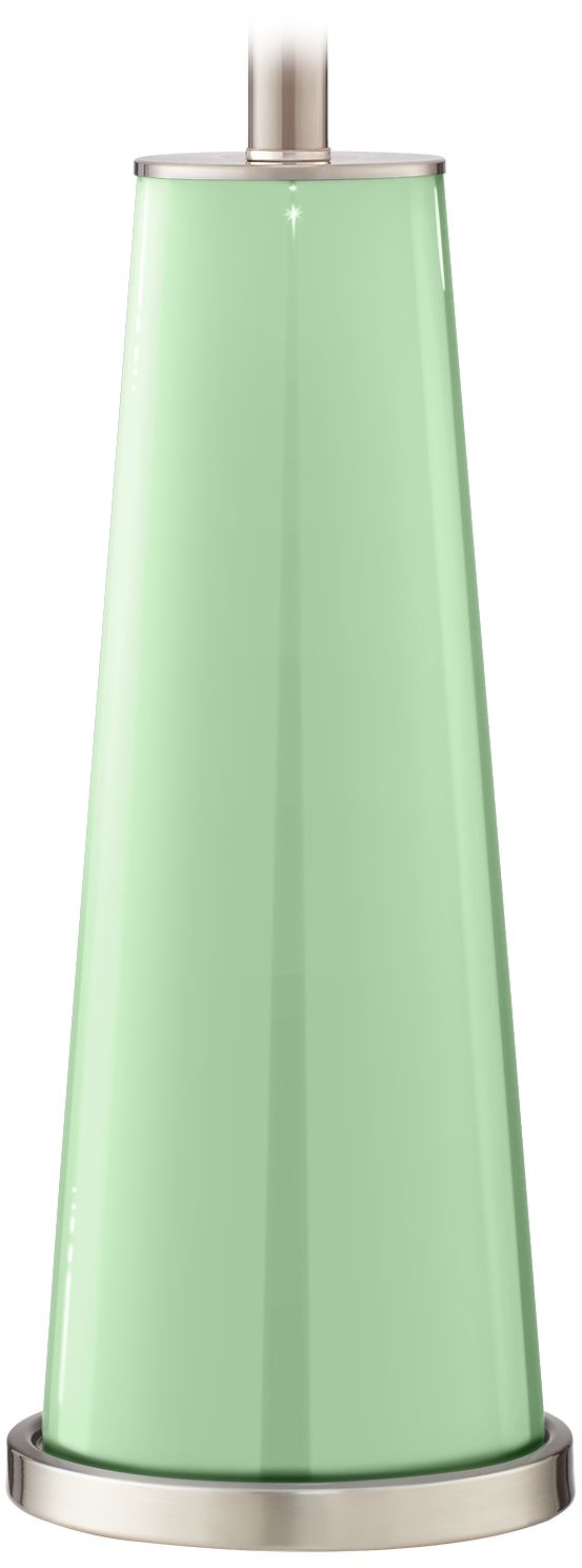 Color Plus Leo 29 1/2" Flower Stem Green Table Lamps Set of 2