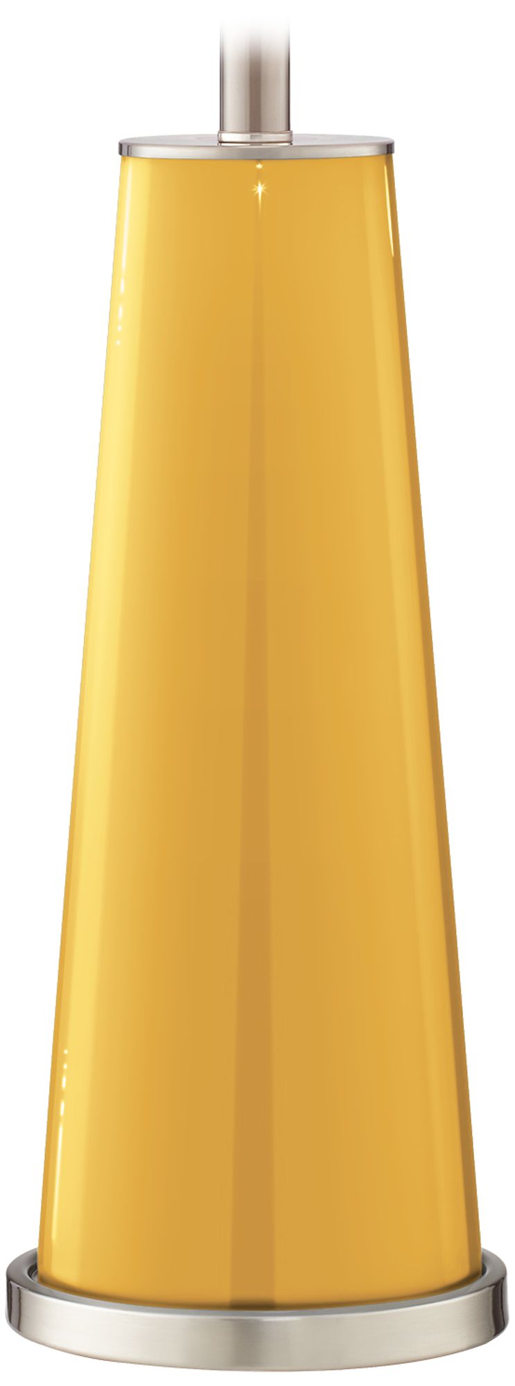 Color Plus Leo 29 1/2" Glass Goldenrod Yellow Table Lamps Set of 2