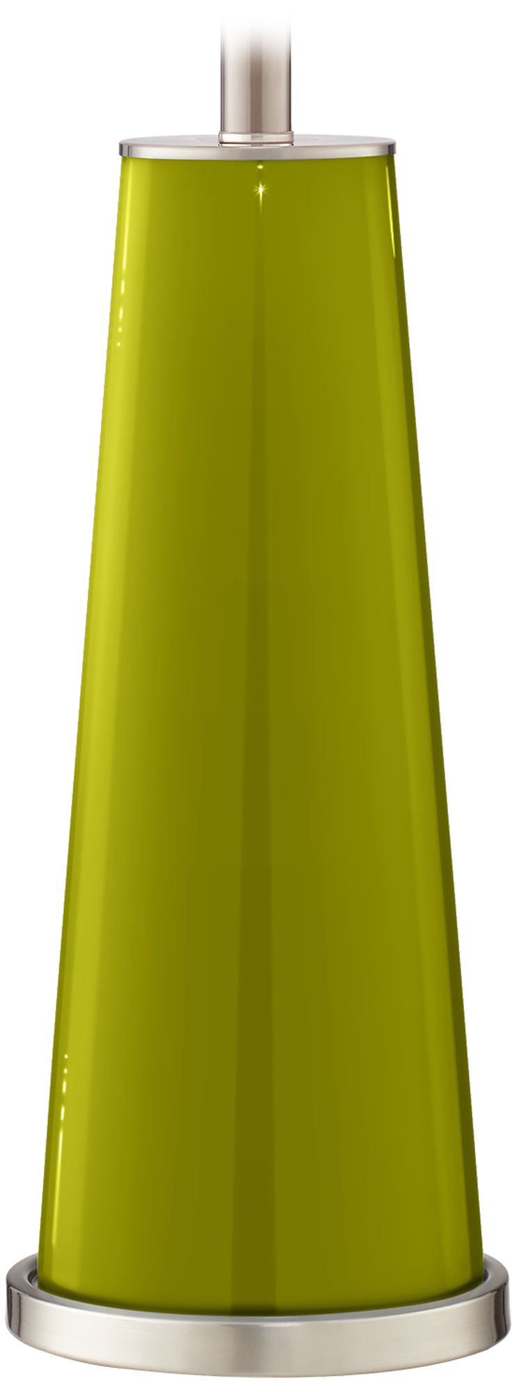 Color Plus Leo 29 1/2" Glass Olive Green Table Lamps Set of 2