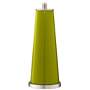 Color Plus Leo 29 1/2&quot; Glass Olive Green Table Lamps Set of 2