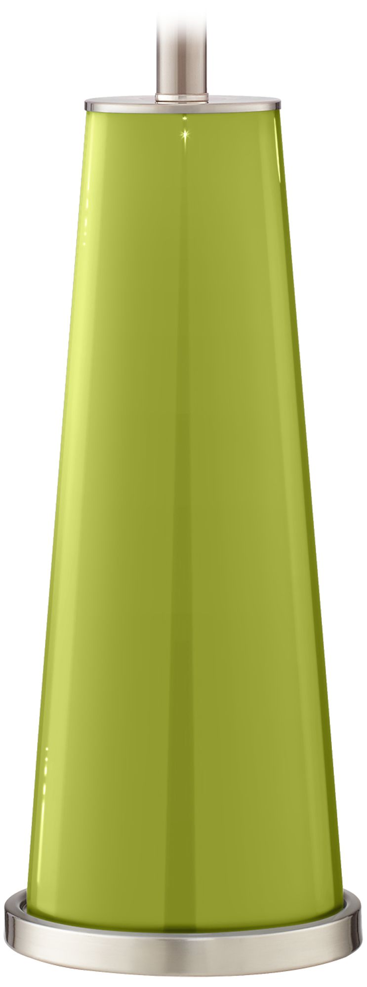 Color Plus Leo 29 1/2" Parakeet Green Glass Table Lamps Set of 2