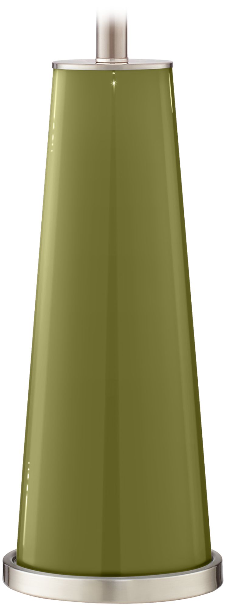 Color Plus Leo 29 1/2" Rural Green Glass Table Lamps Set of 2