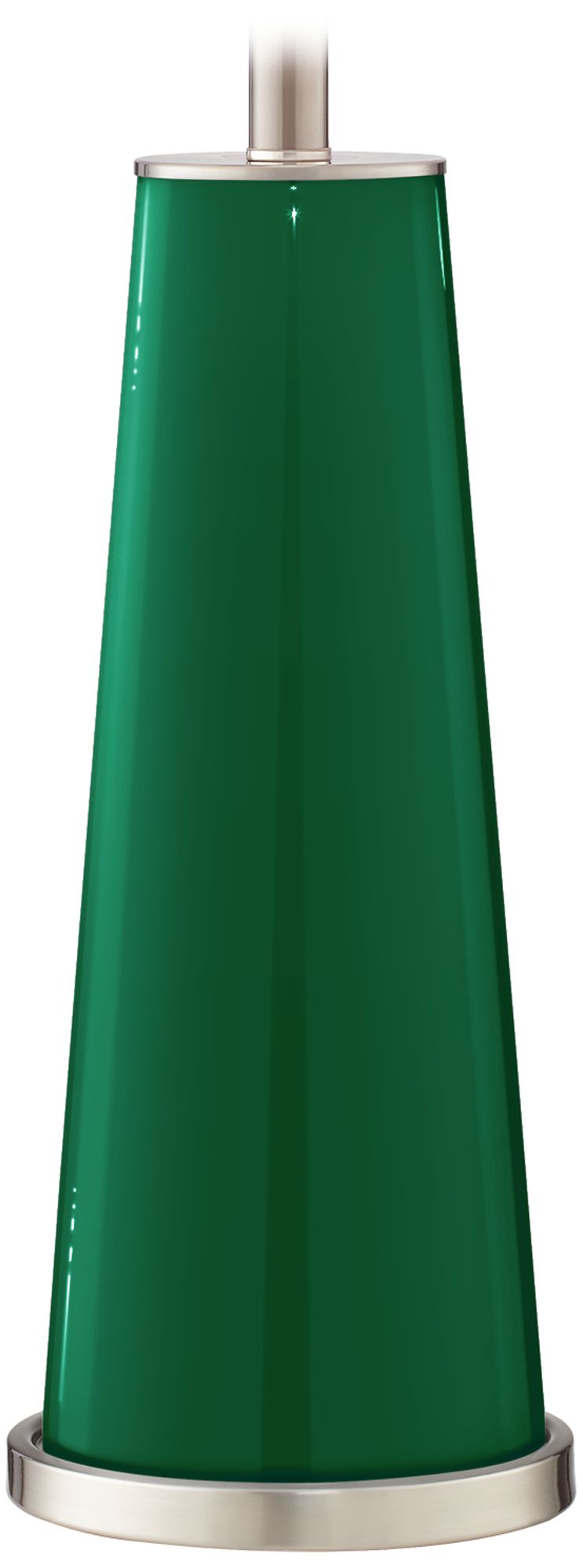 Color Plus Leo 29 1/2" Greens Glass Table Lamps Set of 2