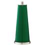 Color Plus Leo 29 1/2&quot; Greens Glass Table Lamps Set of 2