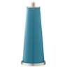 Color Plus Leo 29 1/2&quot; Great Falls Blue Glass Table Lamps Set of 2