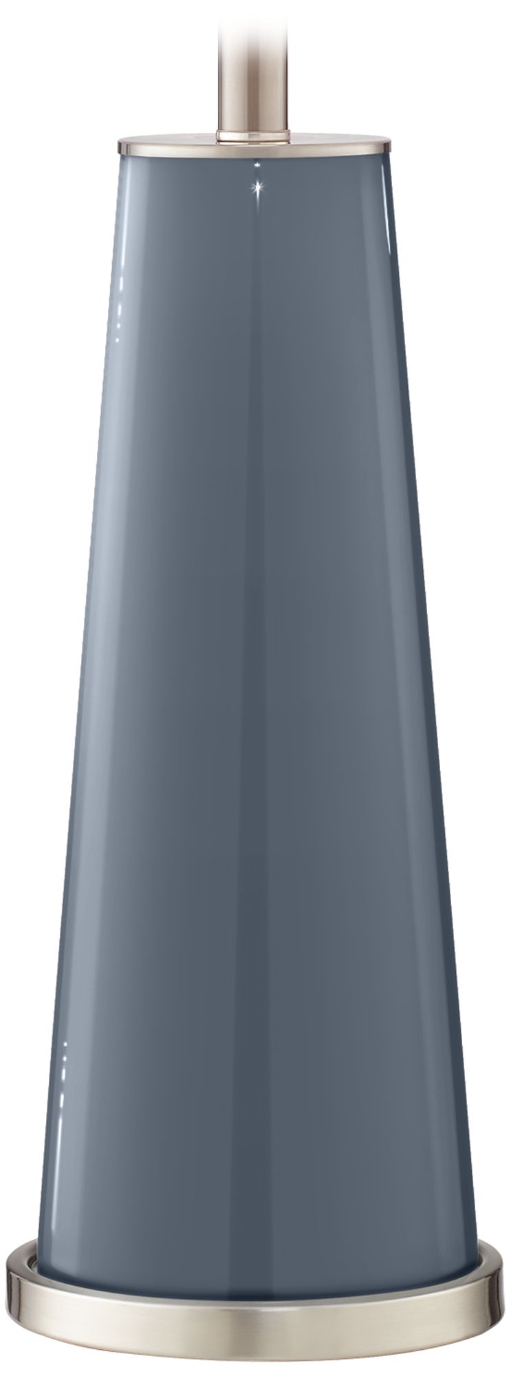 Color Plus Leo 29 1/2" Granite Peak Blue Table Lamps Set of 2