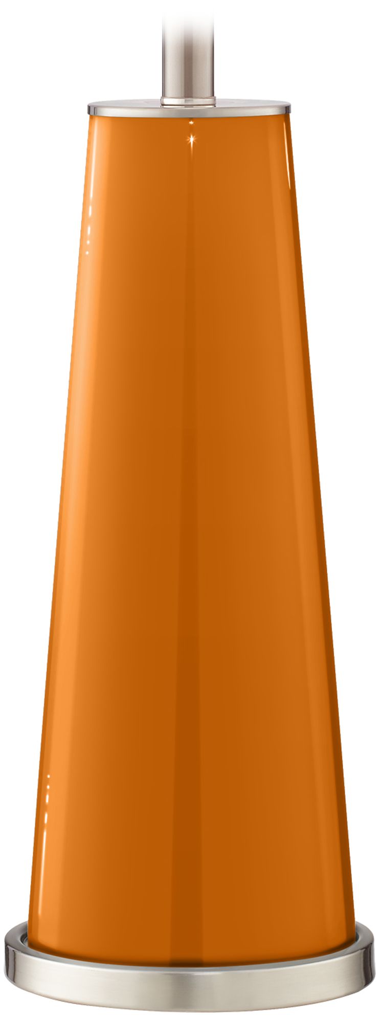 Color Plus Leo 29 1/2" Cinnamon Spice Orange Table Lamps Set of 2