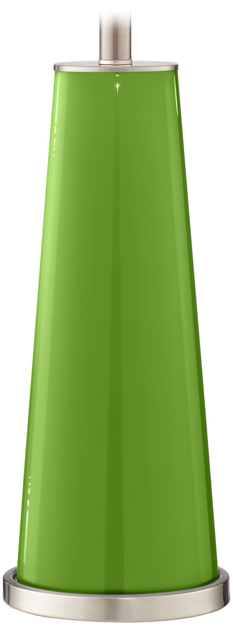 Color Plus Leo 29 1/2" Rosemary Green Glass Table Lamps Set of 2