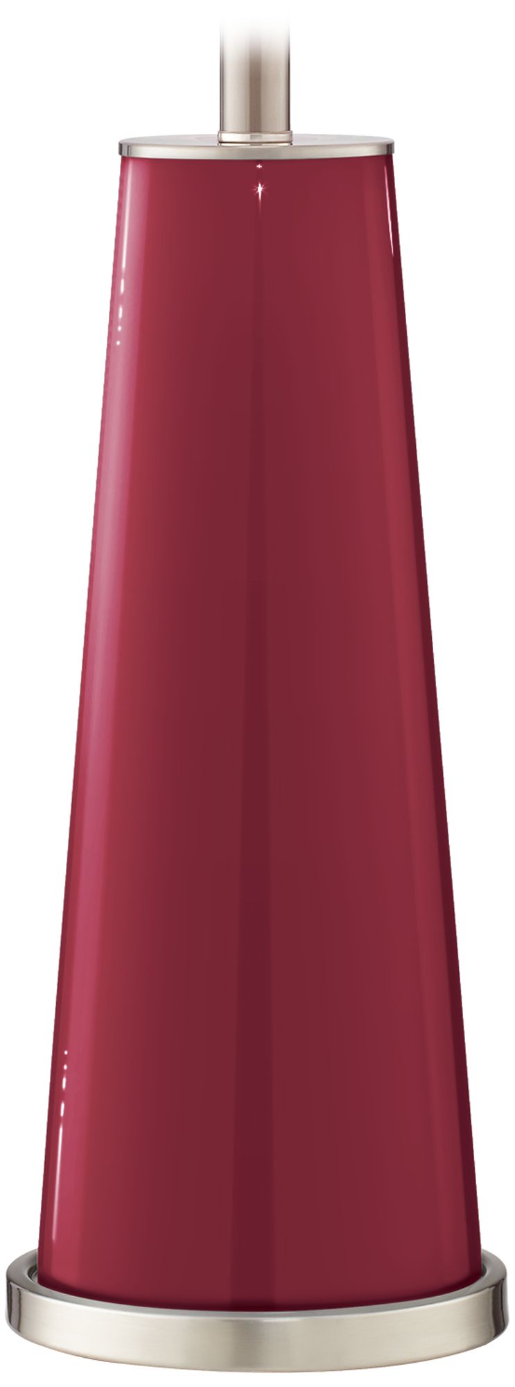 Color Plus Leo 29 1/2" Antique Red Modern Glass Table Lamps Set of 2