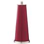 Color Plus Leo 29 1/2&quot; Antique Red Modern Glass Table Lamps Set of 2
