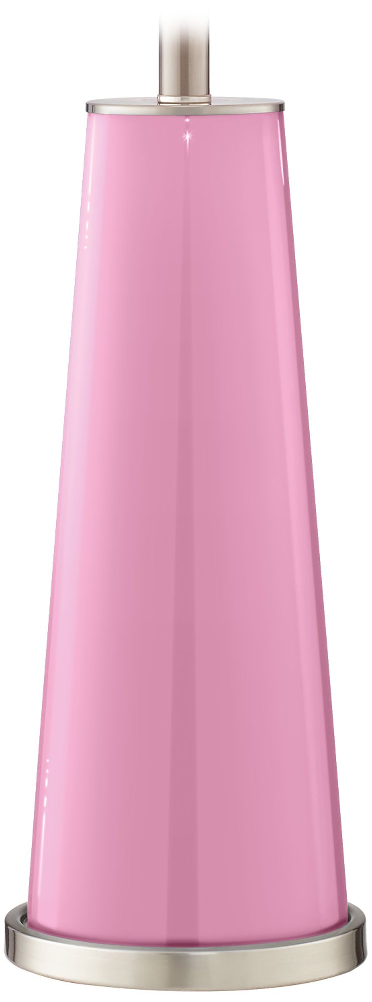 Color Plus Leo 29 1/2" Modern Glass Candy Pink Table Lamps Set of 2