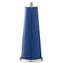 Color Plus Leo 29 1/2&quot; Modern Glass Monaco Blue Table Lamps Set of 2