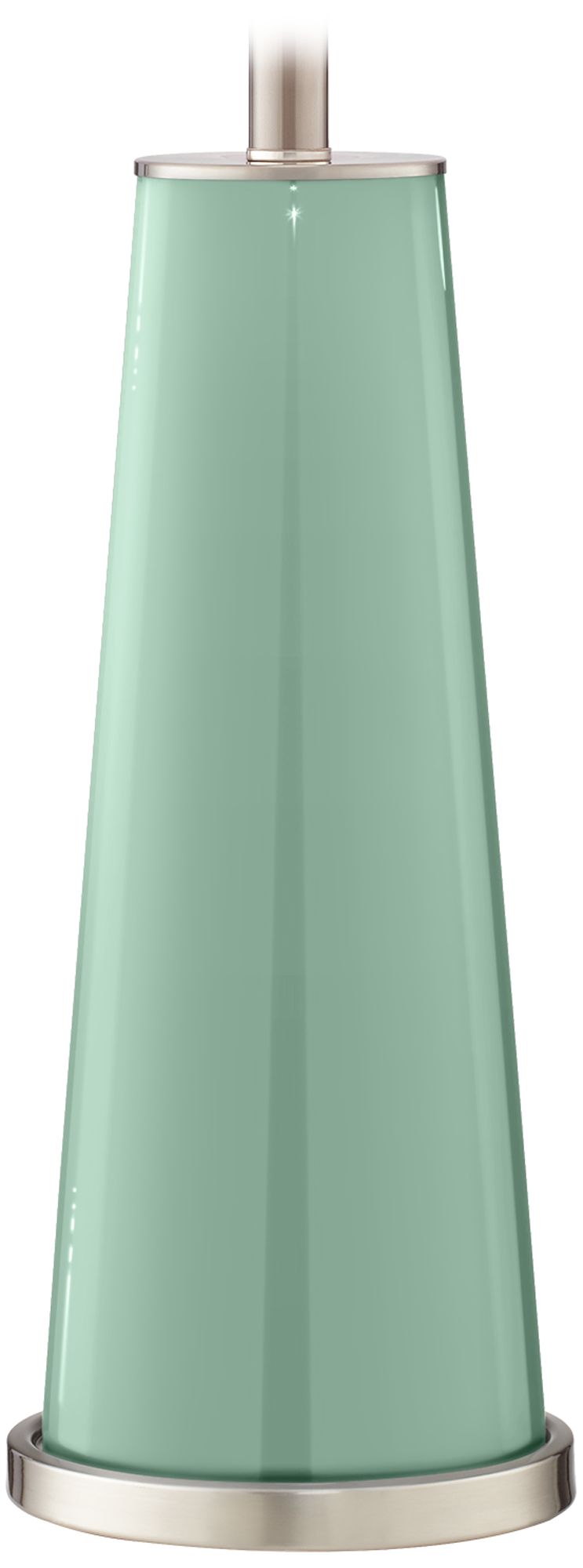 Color Plus Leo 29 1/2" Grayed Jade Green Table Lamps Set of 2