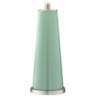 Color Plus Leo 29 1/2&quot; Grayed Jade Green Table Lamps Set of 2