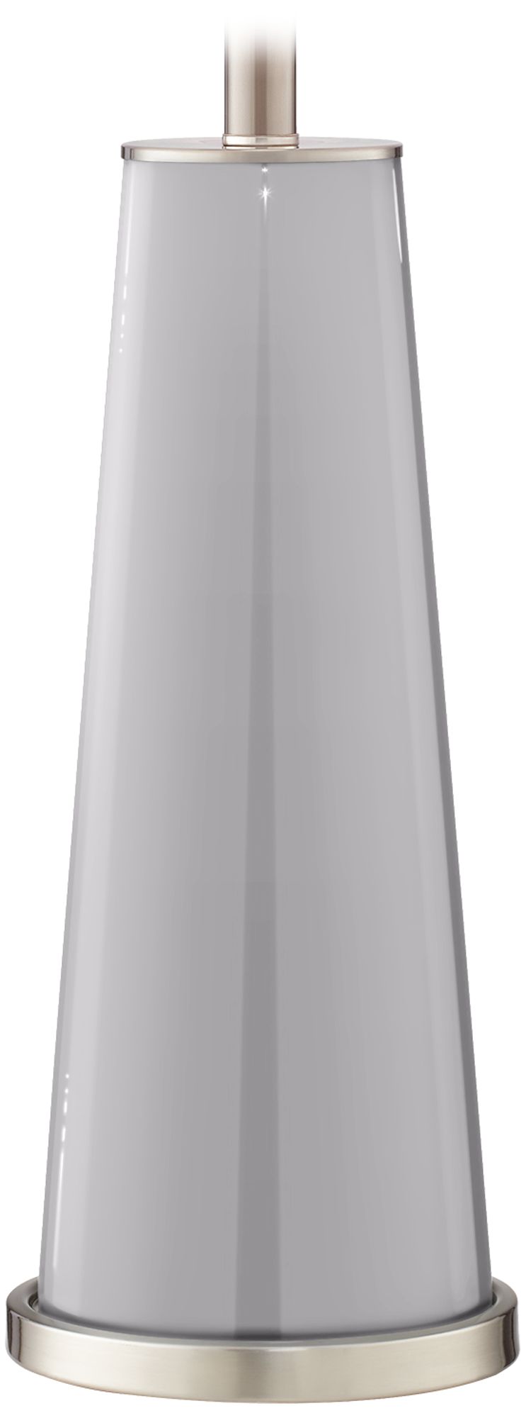 Color Plus Leo 29 1/2" Swanky Gray Glass Table Lamps Set of 2