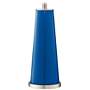 Color Plus Leo 29 1/2&quot; Hyper Blue Glass Table Lamps Set of 2