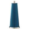 Color Plus Leo 29 1/2&quot; Modern Oceanside Blue Table Lamps Set of 2