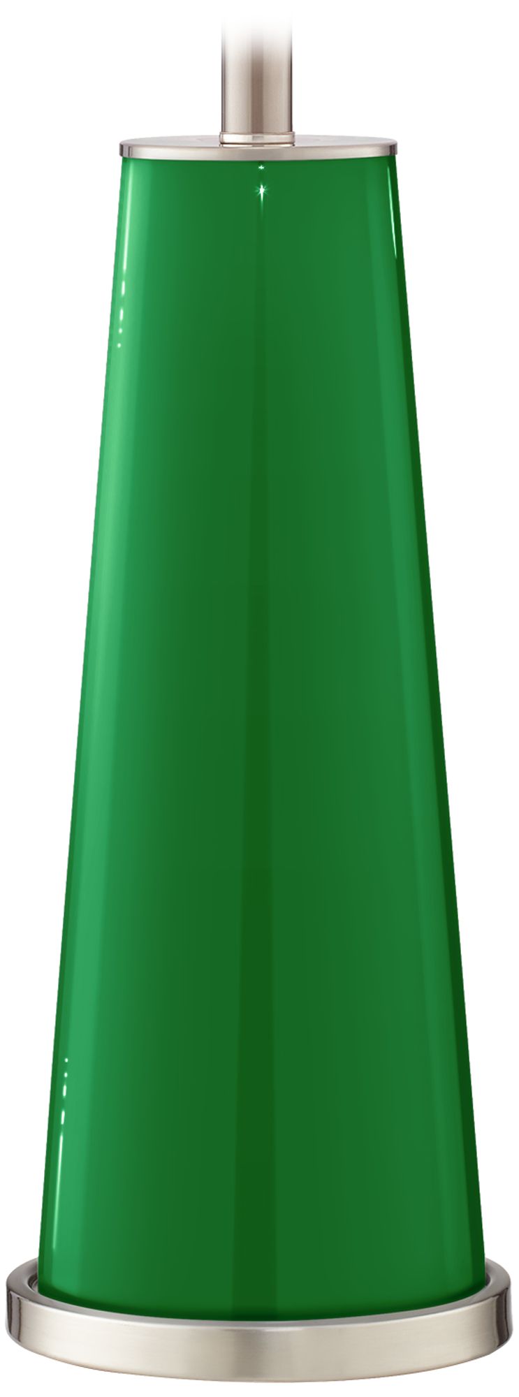 Color Plus Leo 29 1/2" Envy Green Glass Table Lamps Set of 2