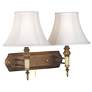 1V382 - Soft Bell Shade Two-Light Wall Sconce