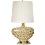 1V419 - Brown Rust Accent Table Lamp w/Workstation Base