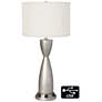 1V586 - Copper Bronze Table Lamp with USB Port - Queen
