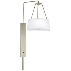 1V621 - Silver Rectangular LED Wall Lamp