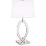 1V624 - Brushed Nickel and Steel Table Lamp