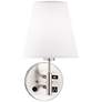 1V685- Wall Lamp - Nightstand 1 Outlet, 1 USB