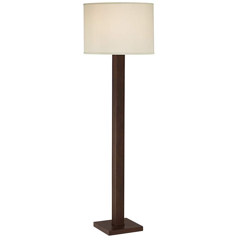 Image 1 1V705 - Wenge Wood Floor Lamp