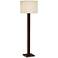 1V705 - Wenge Wood Floor Lamp