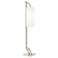 1V719 - Brushed Nickel Metal Floor Lamp