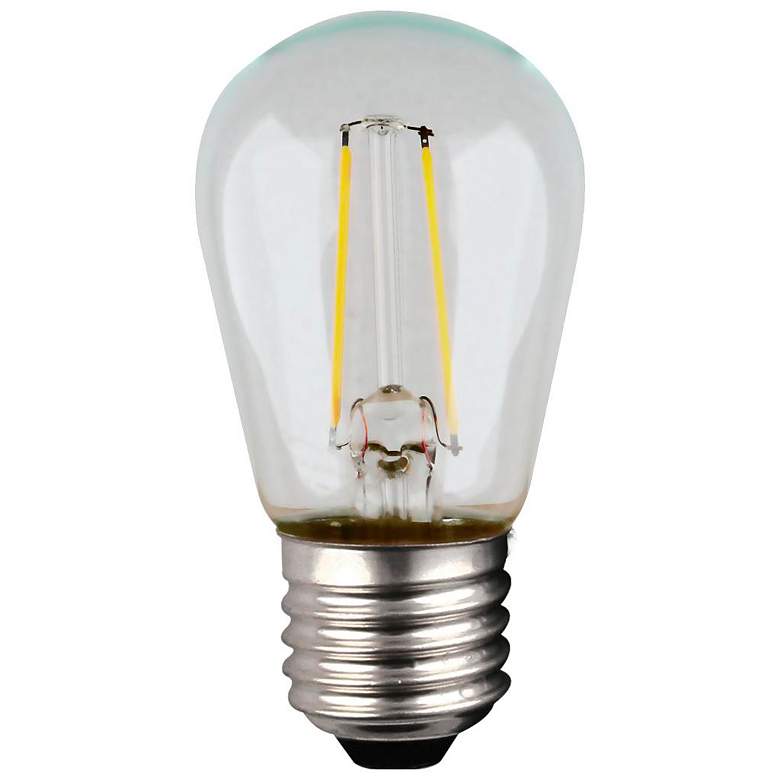 Image 1 1W S14 Standard Base String Light Replacement LED Bulbs 4-Pack by Satco
