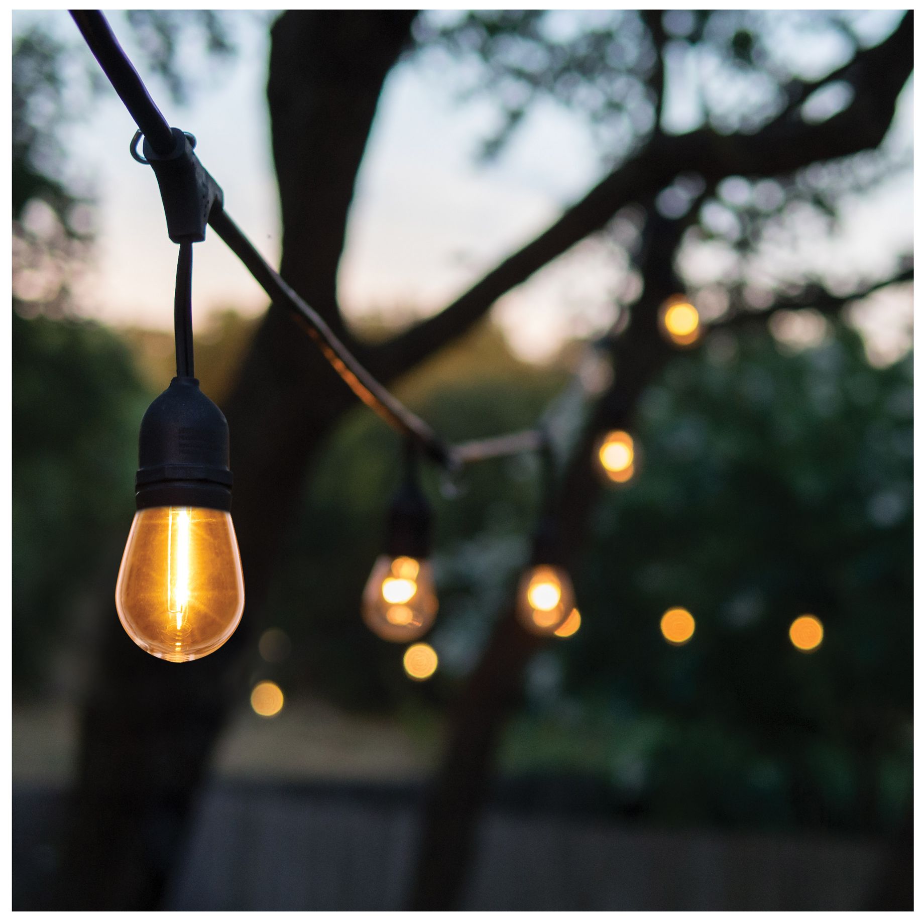 Image 2 1W S14 Standard Base String Light Replacement LED Bulbs 4-Pack by Satco more views