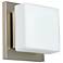 1WS Satin Nickel Opal Bath 1Lt
