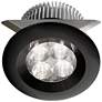 2.75" Wide MP-LED 8 Black Dimmable Pot Light