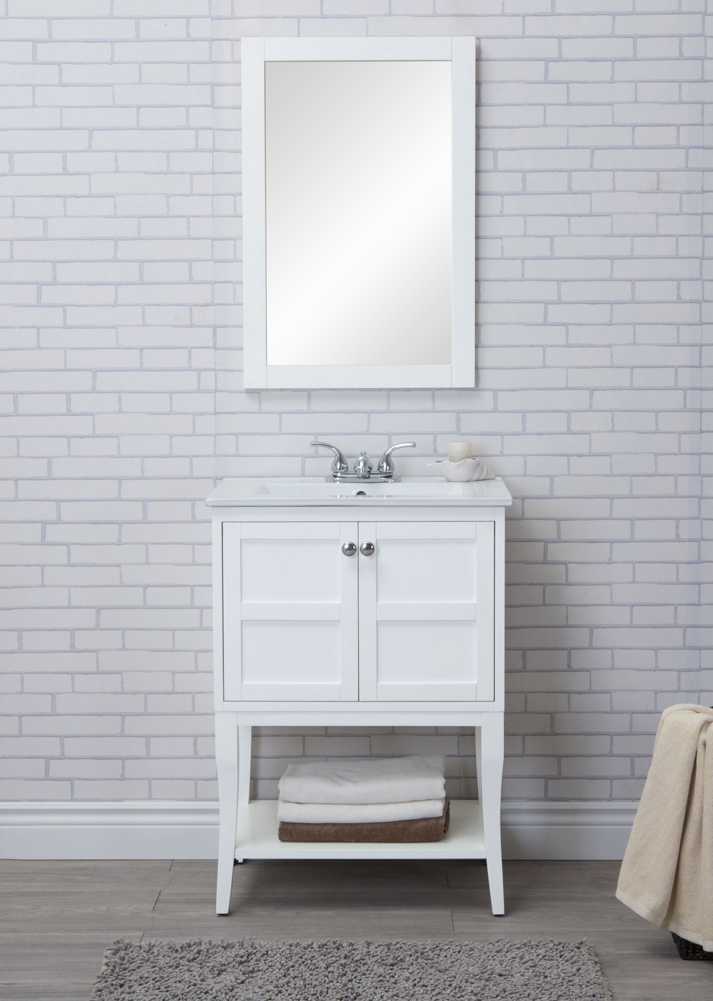 Image 3 2 Door Cabinet, 24 Inch x 18 Inch x 34 Inch more views