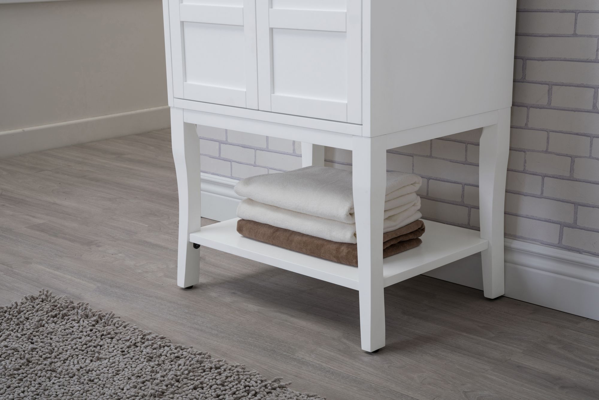 2 Door Cabinet, 24 Inch x 18 Inch x 34 Inch